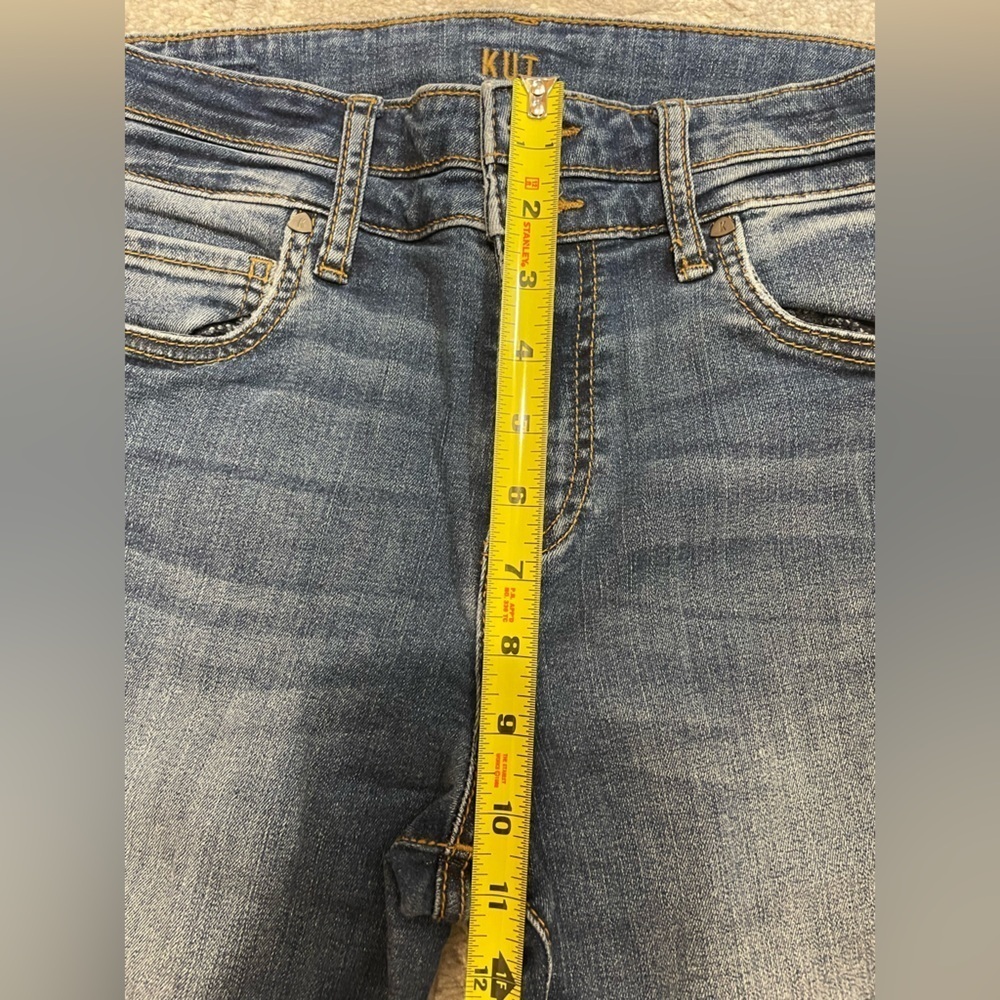 KUT FROM THE KLOTH Women’s Size 6 High Rise Toothpick Slinny, Double Button, EUC - Picture 13 of 14